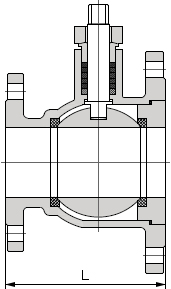 放料球閥結(jié)構(gòu)圖